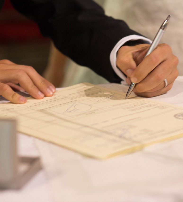 Documentos necesarios para tramitar el expediente matrimonial